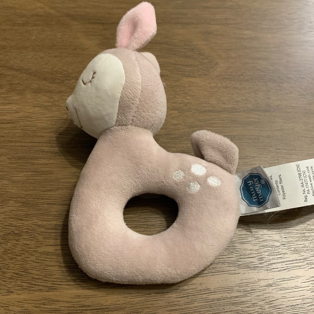 Mary Meyer Itsy Glitzy Fawn Rattle.